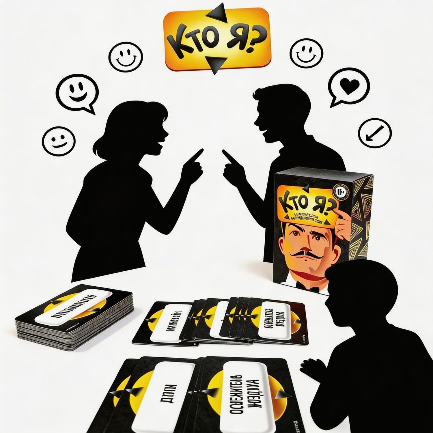 Русская мем-игра «Угадай, кто  – обзор и цена Party Games Night