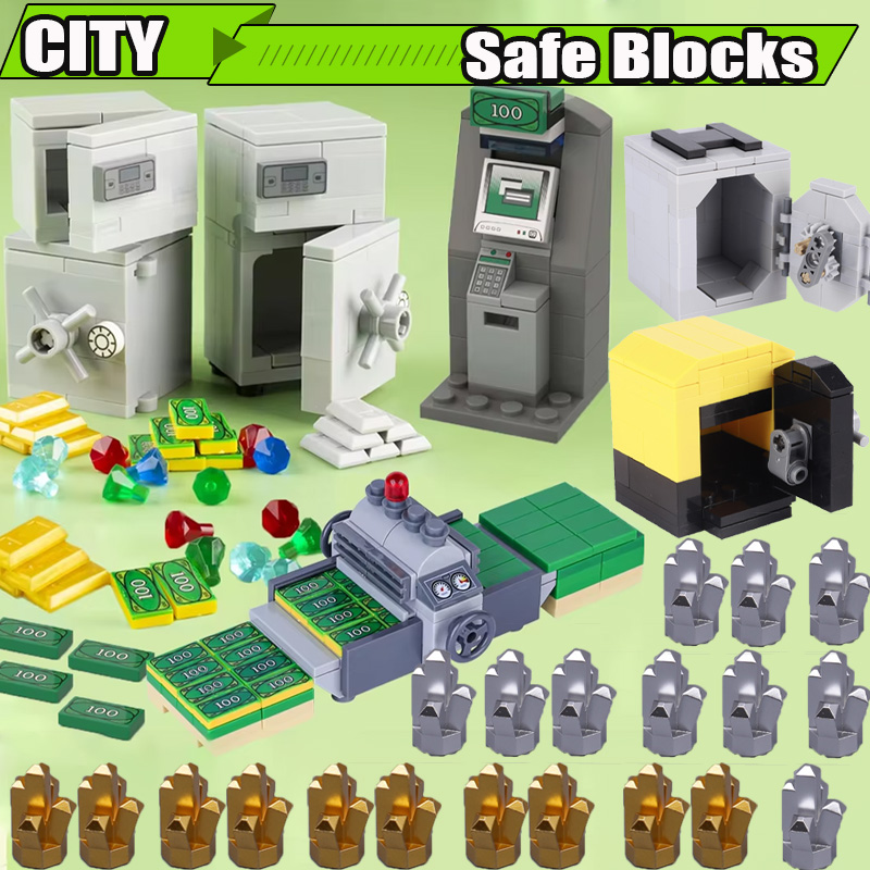 MOC City Strongbox Сейф Строит – обзор и цена Lego Set Creator
