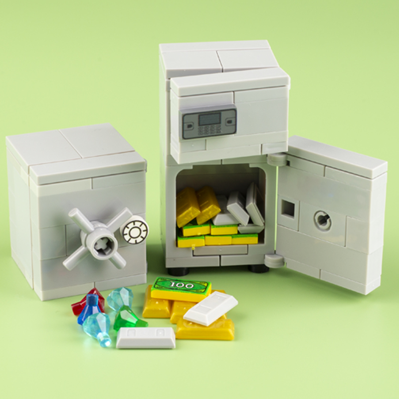 MOC City Strongbox Сейф Строит – обзор и цена Lego Set Creator