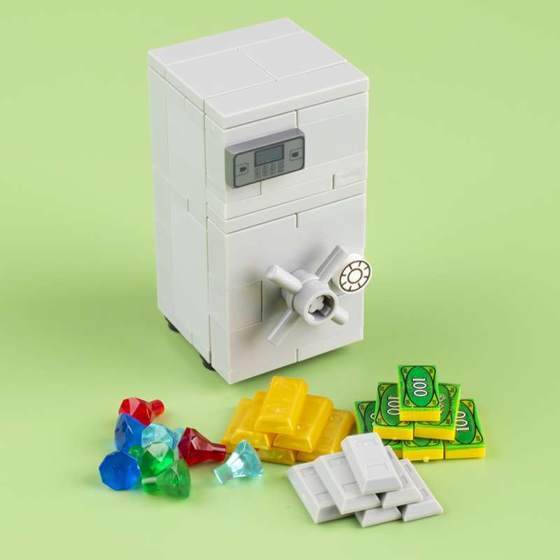 MOC City Strongbox Сейф Строит – обзор и цена Lego Set Creator